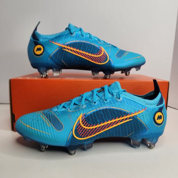 Nike Vapor 14 Elite SG-Pro AC Chlorine Blue Size 8 Men / Size 9.5 Men - Picture 1 of 8